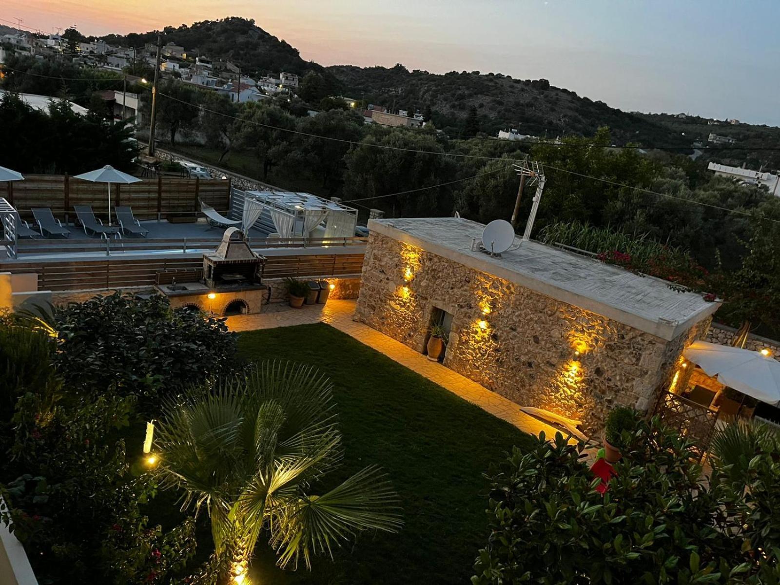 Villa Bio Garden Stonehouse Gonia Exterior foto